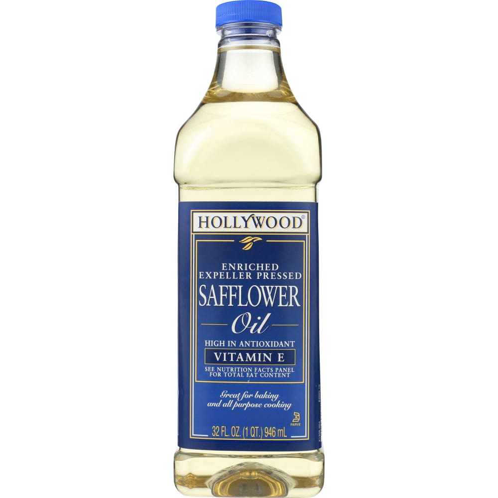 HOLLYWOOD: Safflower Oil 32 oz - Grocery > Cooking & Baking > Cooking Oils & Sprays - HOLLYWOOD