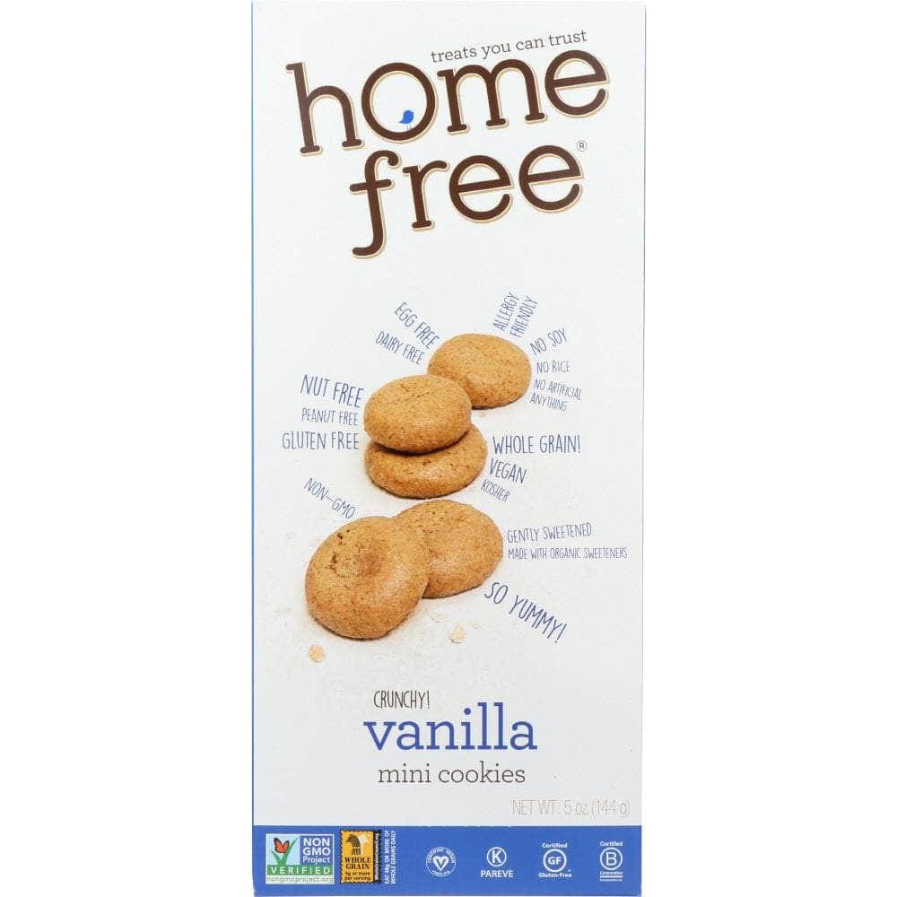 Homefree Home Free Gluten Free Mini Vanilla Cookies, 5 oz