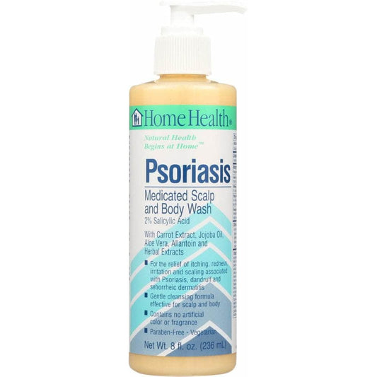 HOME HEALTH Home Health Psoriasis Medicated Scalp And Body Wash, 8 Oz