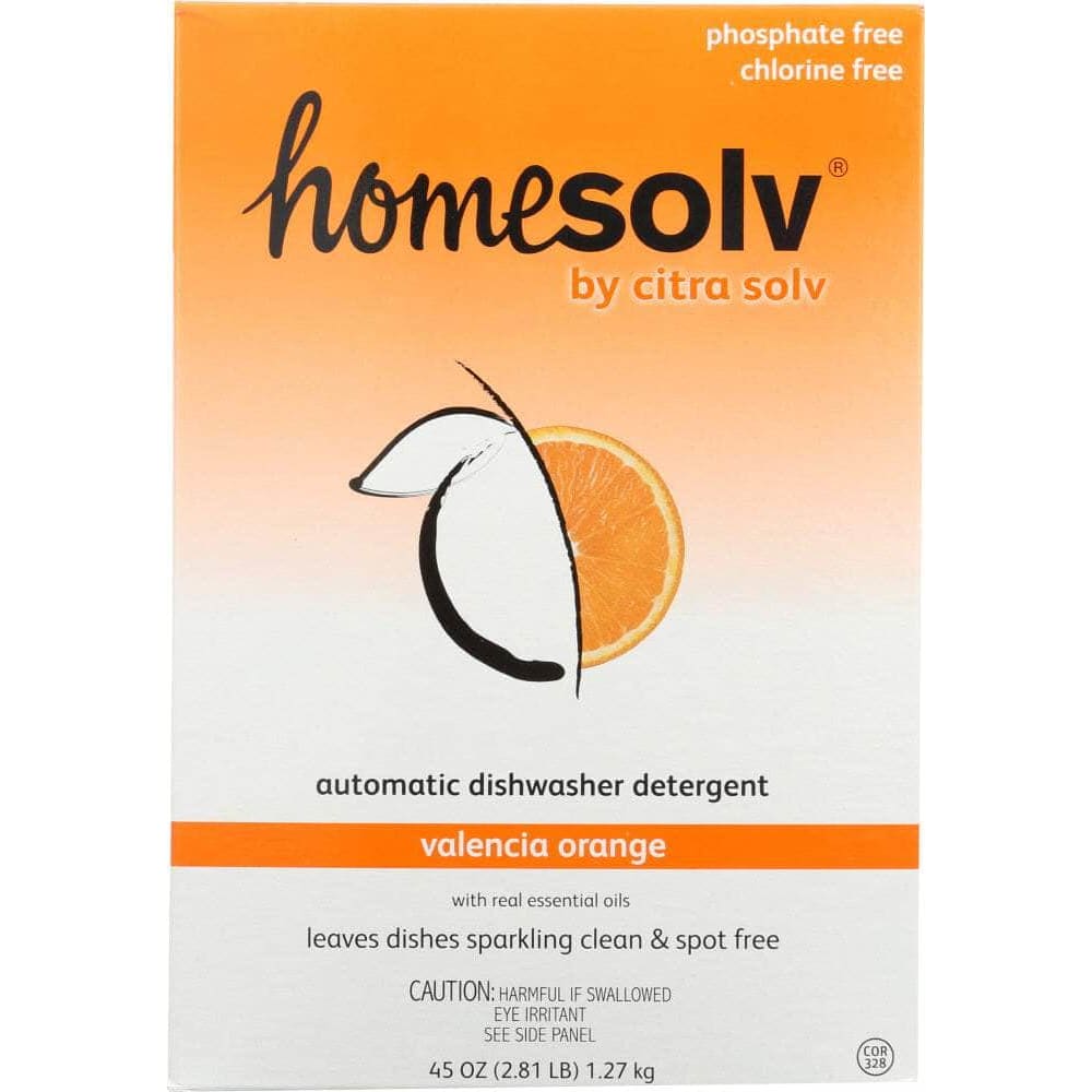 Homesolv Homesolv Citradish Automatic Dishwasher Detergent Valencia Orange, 45 oz
