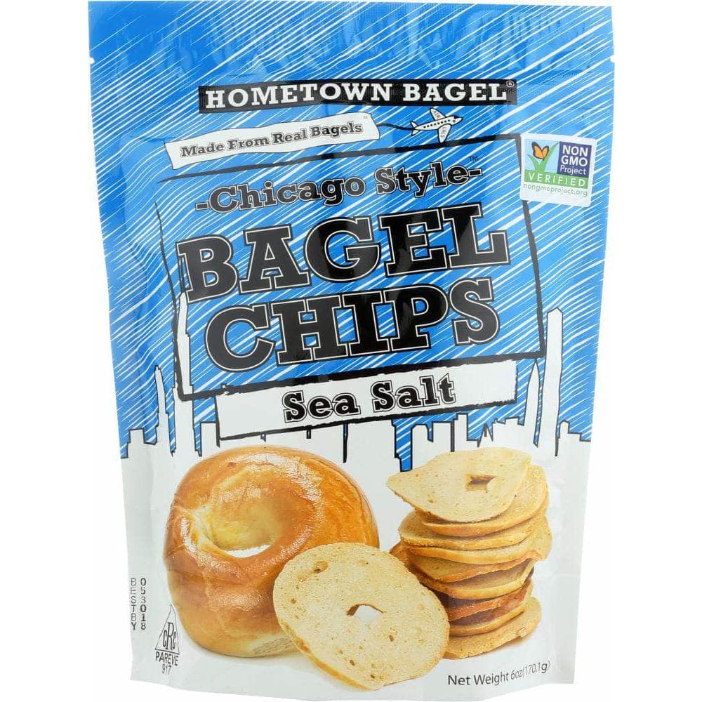 Hometown Bagel Inc Hometown Bagel Chicago Style Bagel Chips Sea Salt, 6 oz