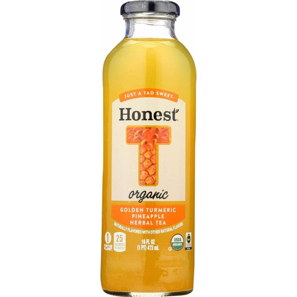 Honest Tea Honest Tea Organic Golden Turmeric Pineapple Herbal Tea, 16 fl. oz.