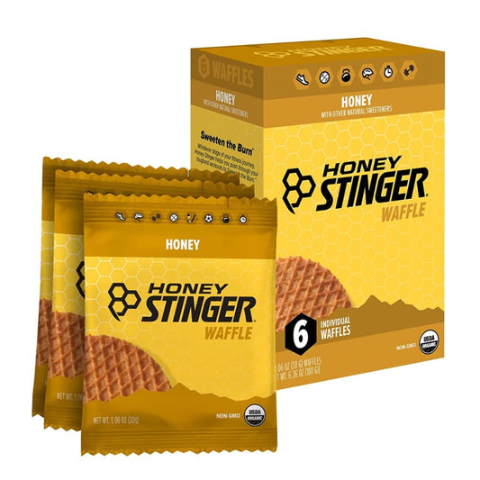 HONEY STINGER: Waffle Honey 6Pc 6.36 oz (Pack of 2) - Cookies - HONEY STINGER
