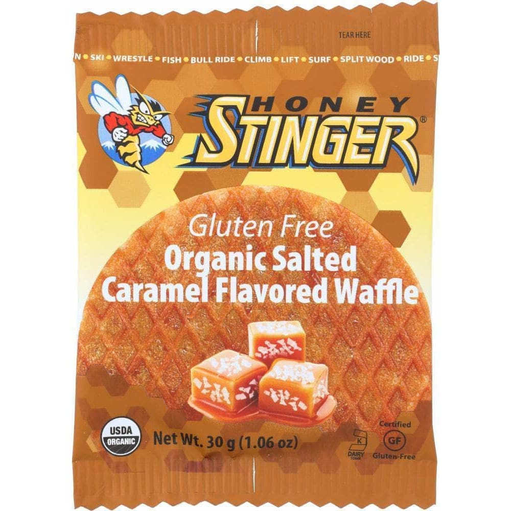 Honey Stinger Honey Stinger Waffle Salted Caramel Gluten Free, 1 oz