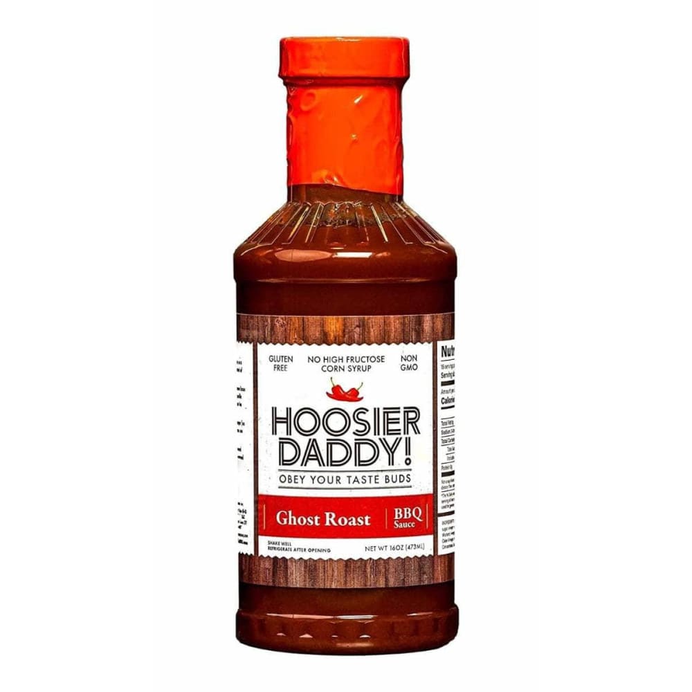 HOOSIER DADDY BBQ Grocery > Meal Ingredients > Sauces HOOSIER DADDY BBQ: Ghost Roast Bbq Sauce, 16 oz