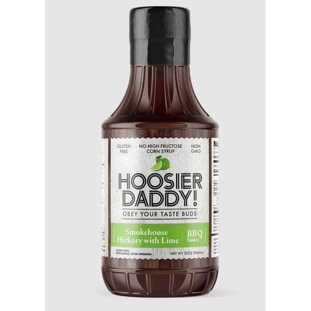 HOOSIER DADDY BBQ Grocery > Meal Ingredients > Sauces HOOSIER DADDY BBQ: Smokehouse Hickory Lime Bbq Sauce, 16 oz