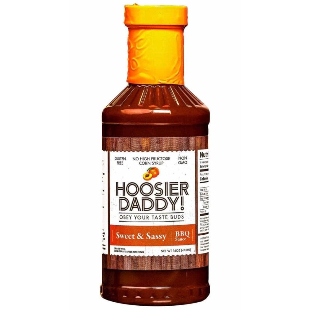 HOOSIER DADDY BBQ Grocery > Meal Ingredients > Sauces HOOSIER DADDY BBQ: Sweet N Sassy Bbq Sauce, 16 oz