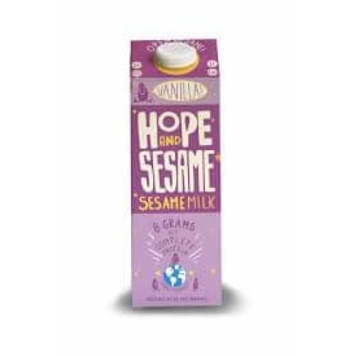 HOPE AND SESAME Grocery > Beverages > Milk HOPE AND SESAME: Milk Vanilla Sesame, 32 oz