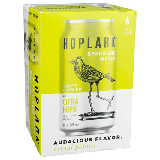 HOPLARK: Water Hoplark W Citra Hops 6Pk 72 FO (Pack of 3) - Grocery > Beverages > Water > Sparkling Water - HOPLARK