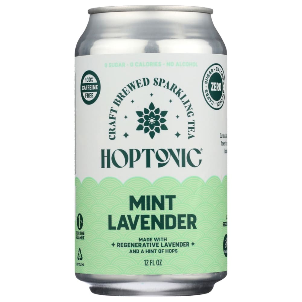 HOPTONIC: Tea Sprklg Mint Lavender 12 FO (Pack of 5) - Grocery > Beverages > Coffee Tea & Hot Cocoa - HOPTONIC