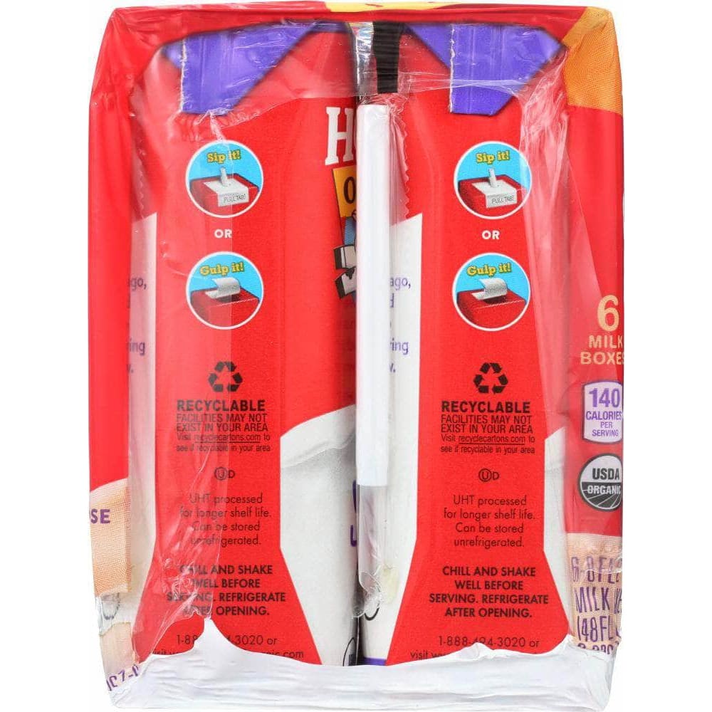 Horizon Organic Horizon Milk 1% Vanilla Asep 6 Pack, 48 oz