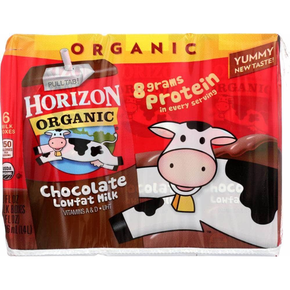 Horizon Organic Horizon Organic Lowfat Milk Chocolate 6 Count (8 oz Each), 48 oz