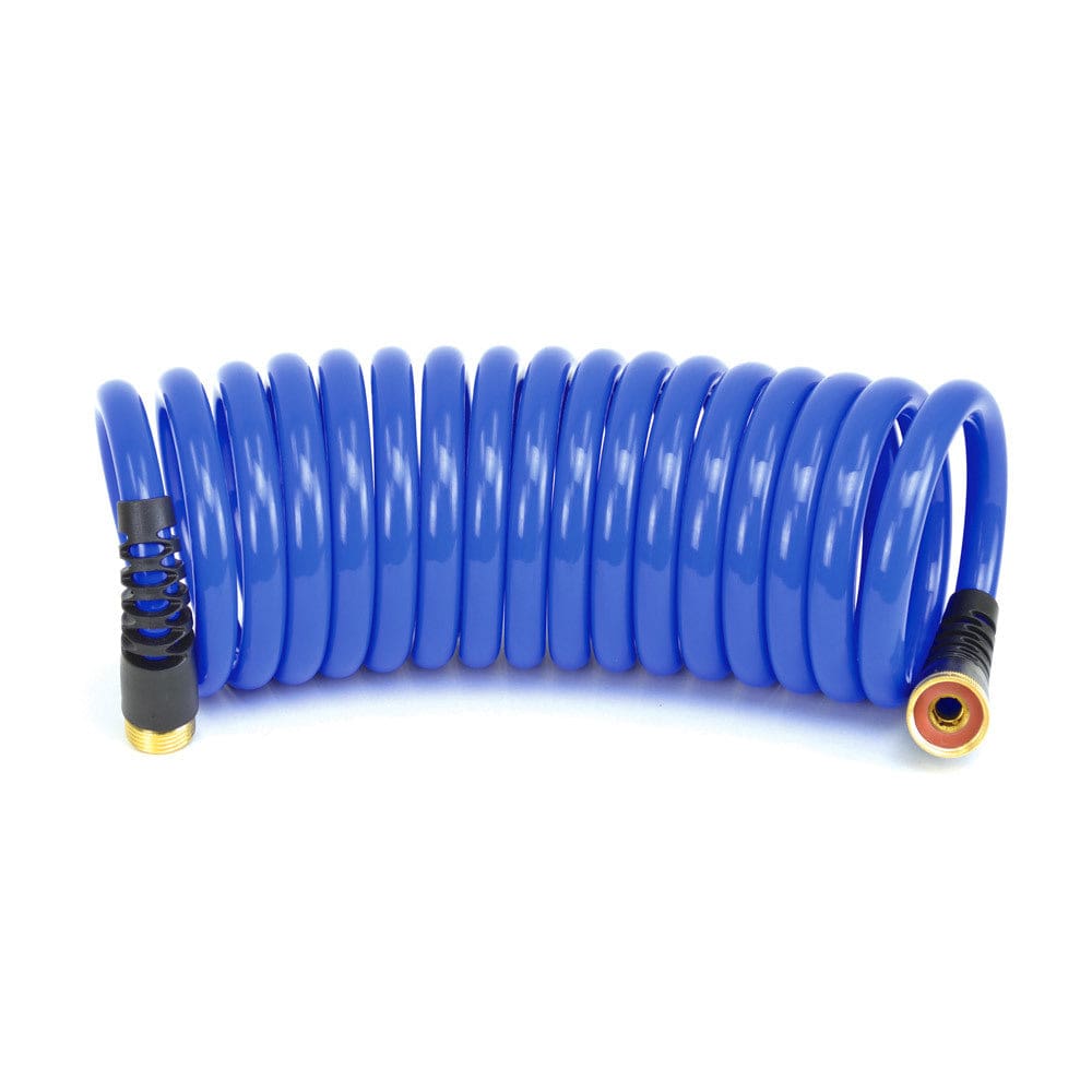 HoseCoil PRO 20’ w/ Dual Flex Relief HP Quality Hose - Boat Outfitting | Cleaning,Boat Outfitting | Deck / Galley - HoseCoil