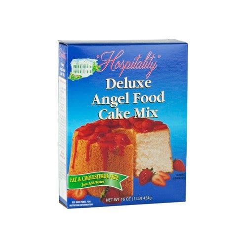 Hospitality Angel Food Cake Mix 16oz (Case of 12) - Baking/Mixes - Hospitality