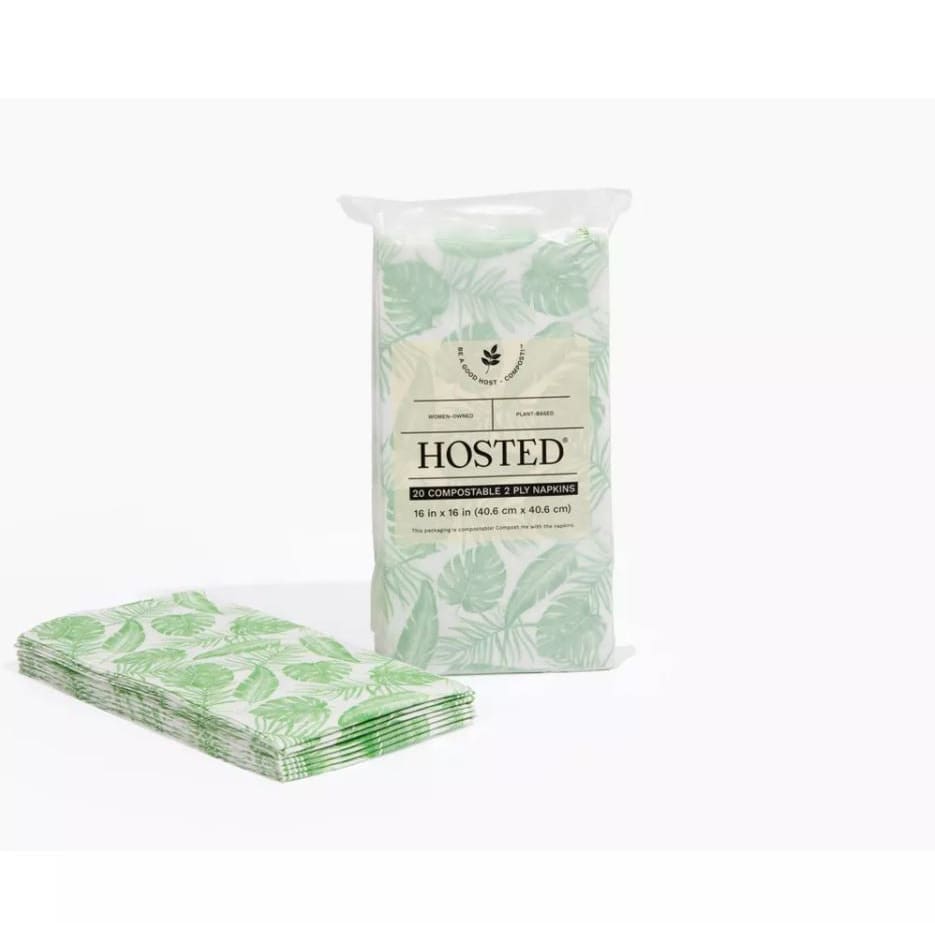HOSTED: Dinner Print Napkins 20 ct - General Merchandise > HOUSEHOLD PRODUCTS > PAPER NAPKINS - HOSTED