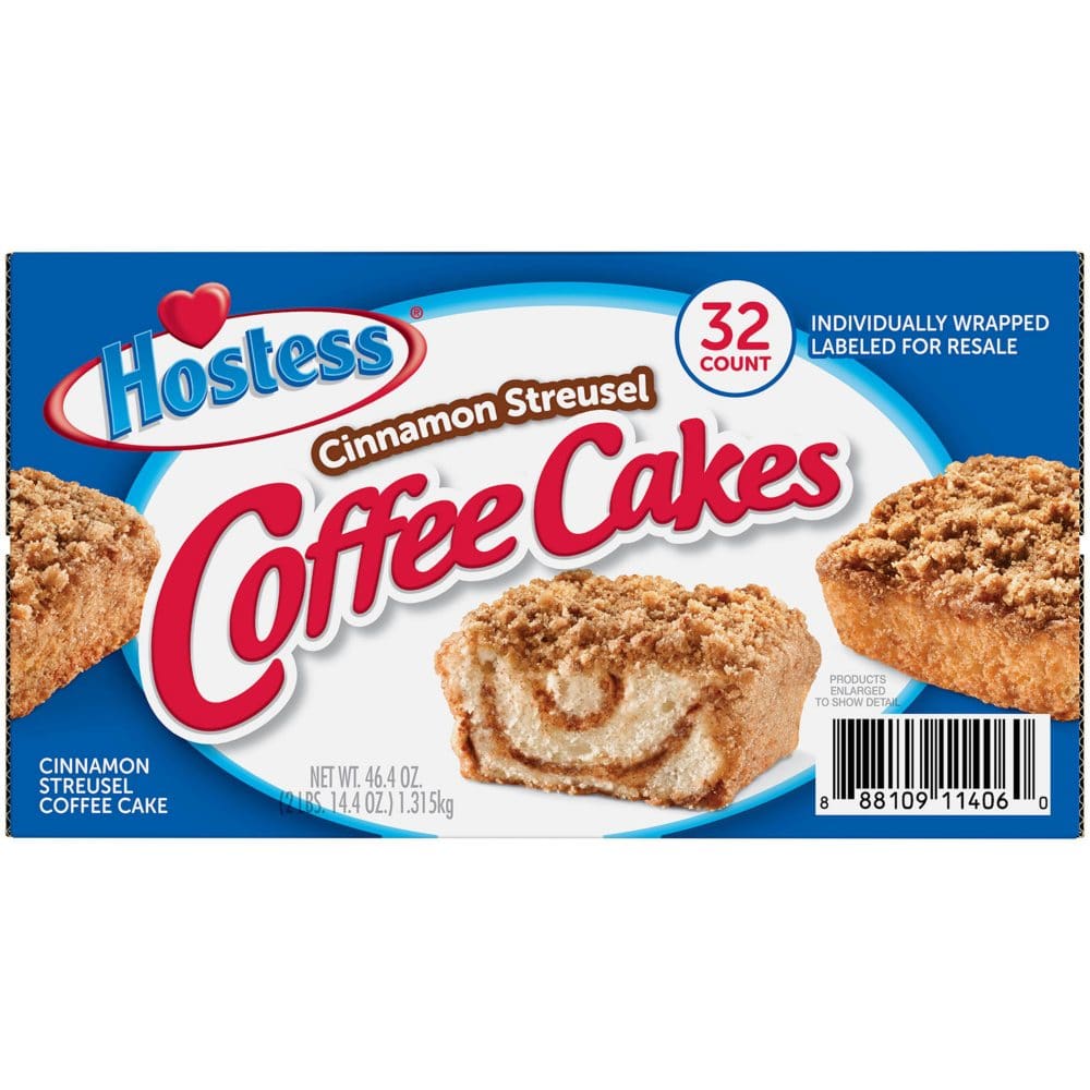 Hostess Cinnamon Streusel Coffee Cake (1.44 oz 32 pk.) - Breakfast - Hostess Cinnamon