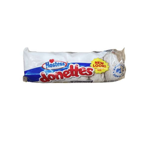 Hostess HOSTESS Powdered Sugar DONETTES Single Serve, 6 count, 3 oz