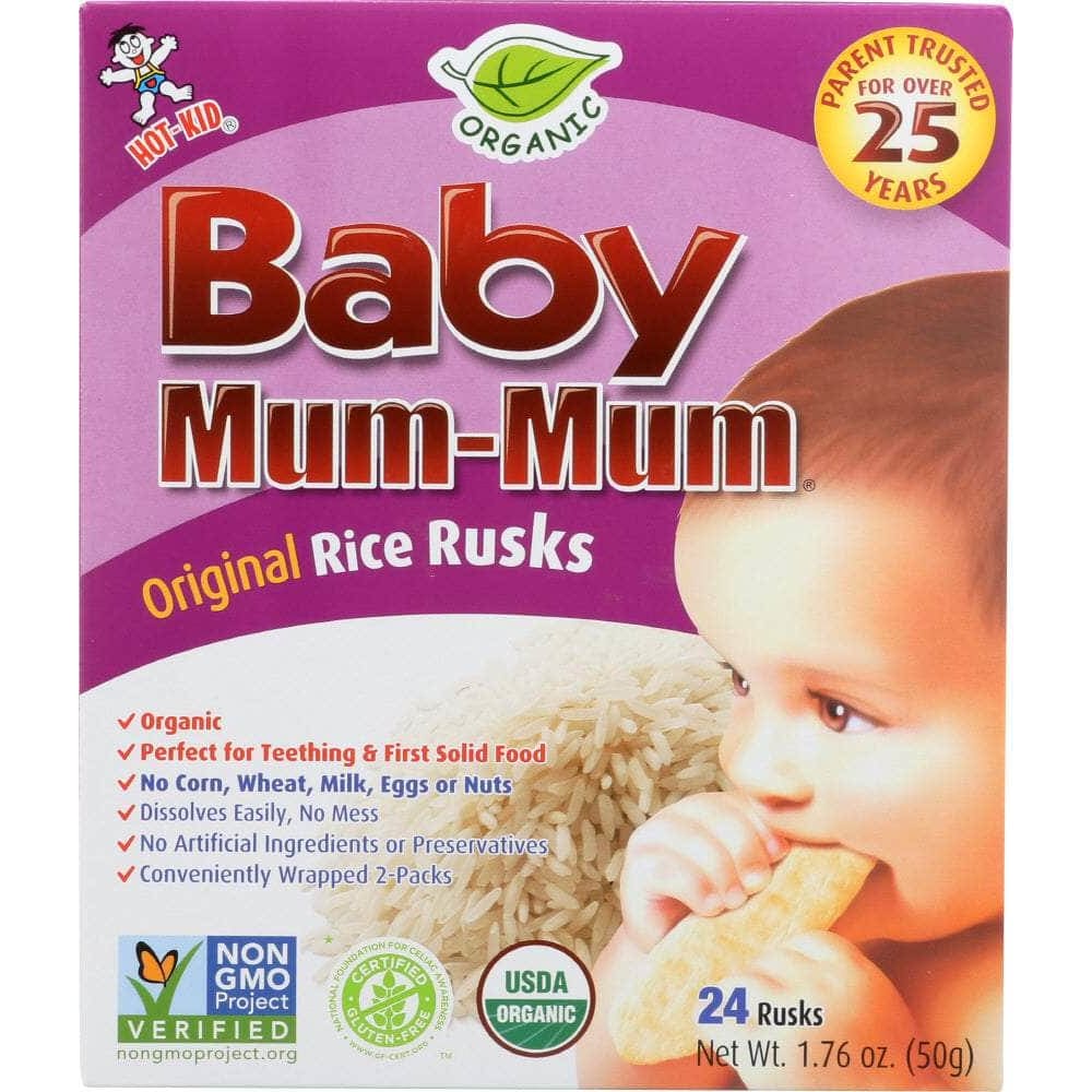 HOT KID Baby > Baby Food HOT KID: Baby Mum Mum Original Rice Rusks, 1.76 oz