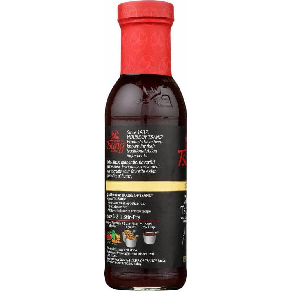 House Of Tsang House Of Tsang Sauce Stir-fry General Tso Hot, 12.6 oz
