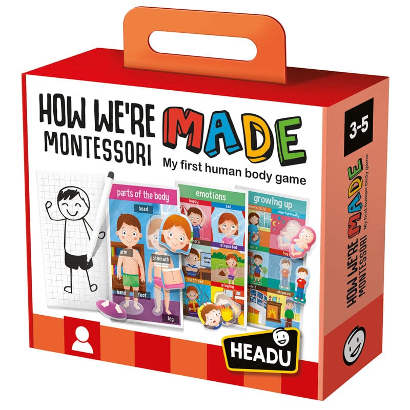 How We Are Made Montessori - Games - Headu Usa LLC