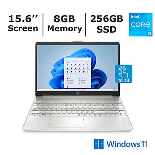 HP 15-dy2031nr Laptop Intel Core i3-1115G4 Processor 8GB Memory 256GB SSD - Home/Office & School Supplies/Computers/Laptops/ - HP