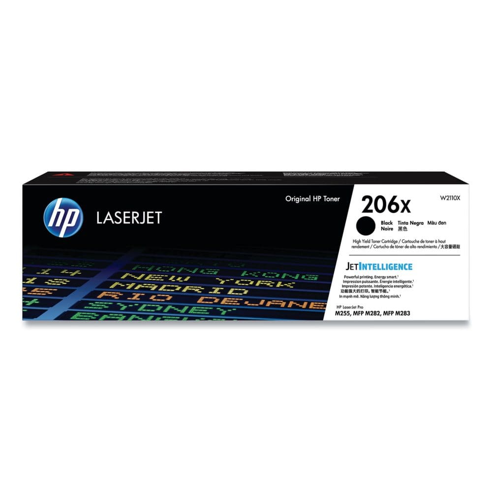 HP 206A,Black Original LaserJet Toner Cartridge - Laser Printer Supplies - HP