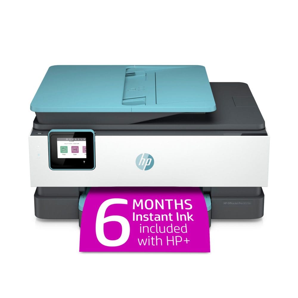 HP OfficeJet Pro 8028e All-in-One Wireless Color Inkjet Printer - 6 months free Instant Ink with HP+ - HP Printers - HP