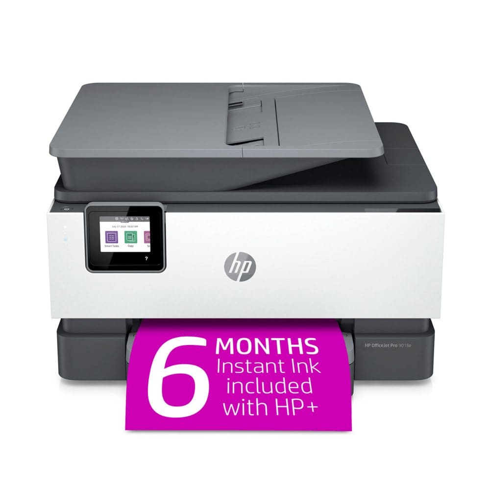 HP OfficeJet Pro 9018e All-in-One Wireless Color Inkjet Printer â€“ 6 months free Instant Ink with HP+ - Technology Solutions - HP