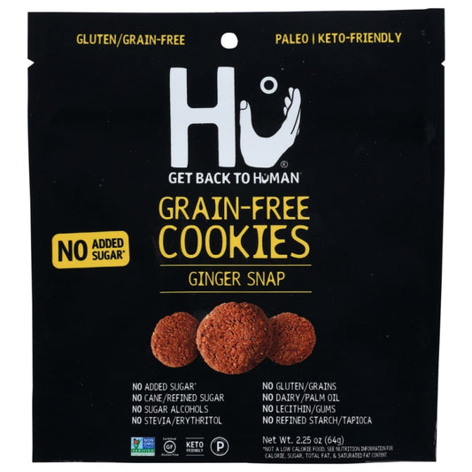 HU: Cookie Ginger Snap 2.25 OZ (Pack of 4) - Cookies - HU