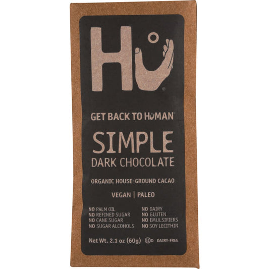 HU: Darl Chocolate Simple Bar 2.1 oz (Pack of 5) - Grocery > Chocolate Desserts and Sweets > Chocolate - HU