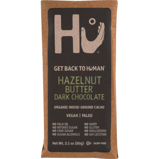 HU: Organic Dark Chocolate Bar Hazelnut Butter 2.1 oz (Pack of 5) - Grocery > Chocolate Desserts and Sweets > Chocolate - HU