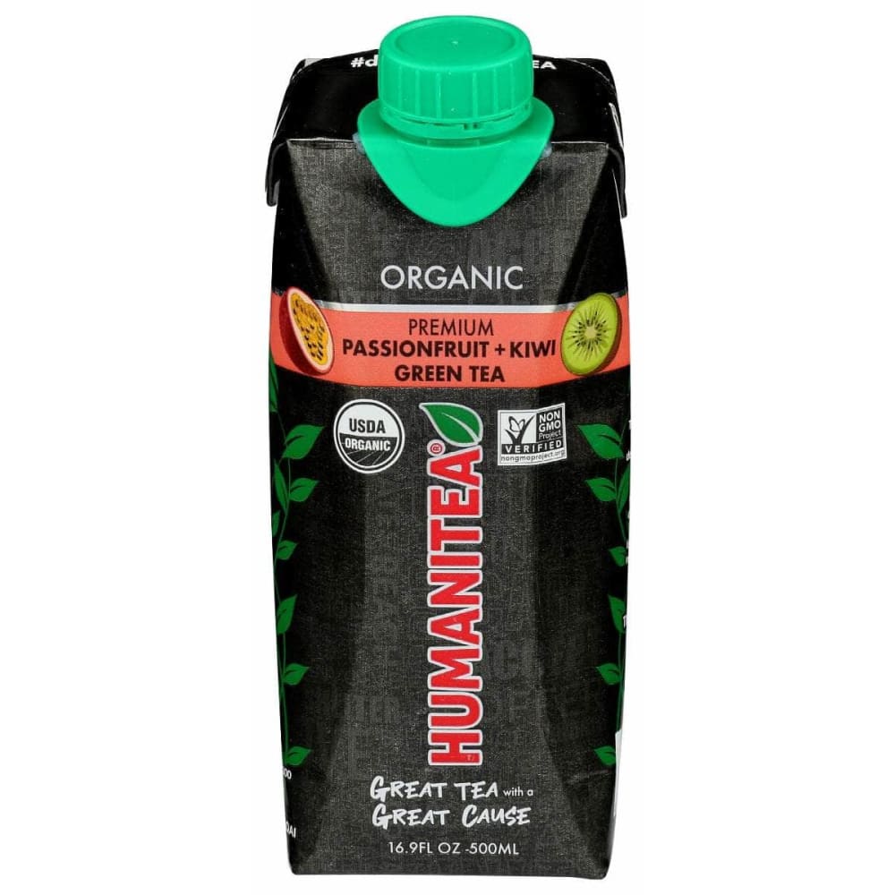 HUMANITEA HUMANITEA Passionfruit Plus Kiwi Green Tea, 16.9 fo