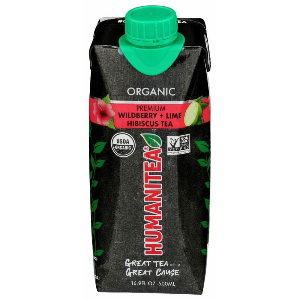HUMANITEA HUMANITEA Wildberry Plus Lime Hibiscus Tea, 16.9 fo