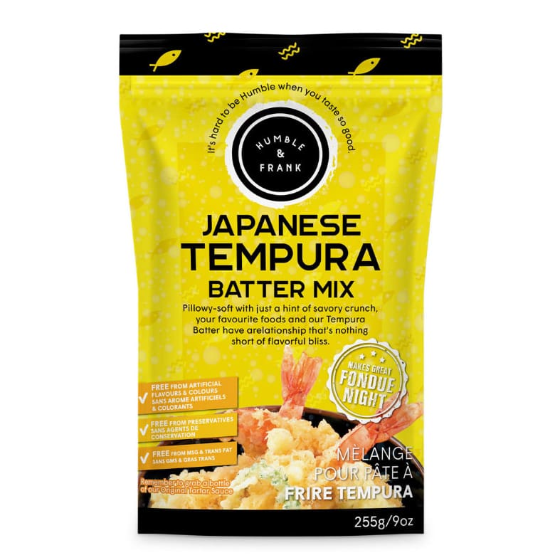 HUMBLE AND FRANK FOODS: Batter Japanese Tempura 9 OZ (Pack of 4) - Grocery > Cooking & Baking > Seasonings - HUMBLE AND FRANK FOODS
