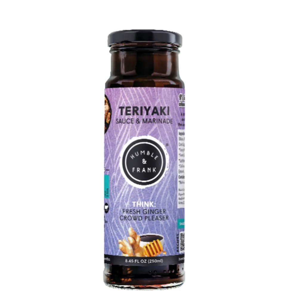 HUMBLE AND FRANK FOODS: Sauce Teriyaki Marinade 8.45 FO (Pack of 4) - Grocery > Cooking & Baking > Seasonings - HUMBLE AND FRANK FOODS
