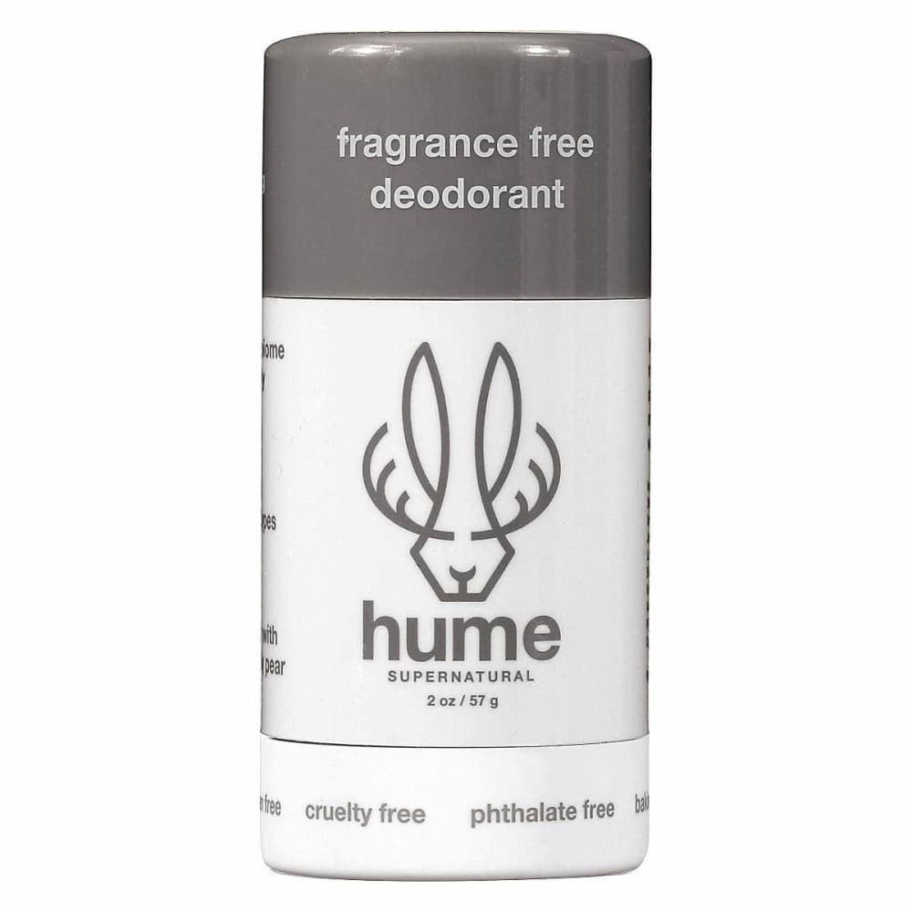 HUME SUPERNATURAL Beauty & Body Care > Deodorants & Antiperspirants > Deodorant Stick HUME SUPERNATURAL: Fragrance Free Deodorant, 2 oz
