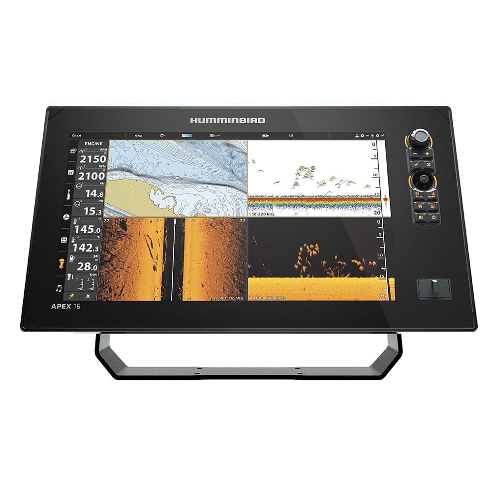 Humminbird APEX® 16 MSI+ Chartplotter CHO Display Only - Marine Navigation & Instruments | GPS - Fishfinder Combos - Humminbird