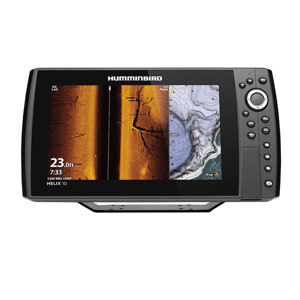 Humminbird HELIX 10® MEGA SI+ GPS G4N CHO Display Only - Marine Navigation & Instruments | GPS - Fishfinder Combos - Humminbird
