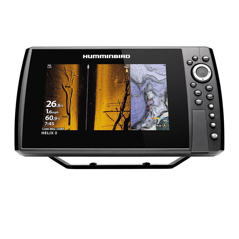 Humminbird HELIX 8® CHIRP MEGA SI+ GPS G4N CHO Display Only - Marine Navigation & Instruments | GPS - Fishfinder Combos - Humminbird