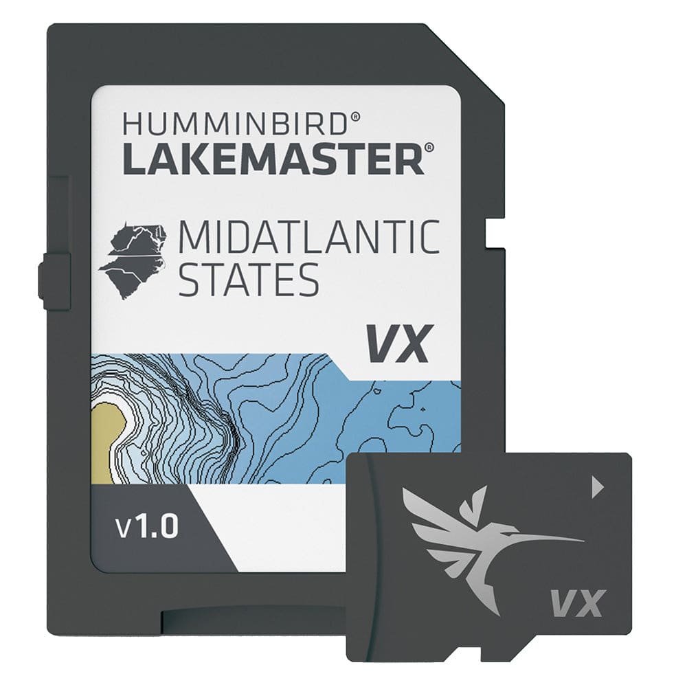 Humminbird LakeMaster® VX - Mid-Atlantic States - Cartography | Humminbird - Humminbird
