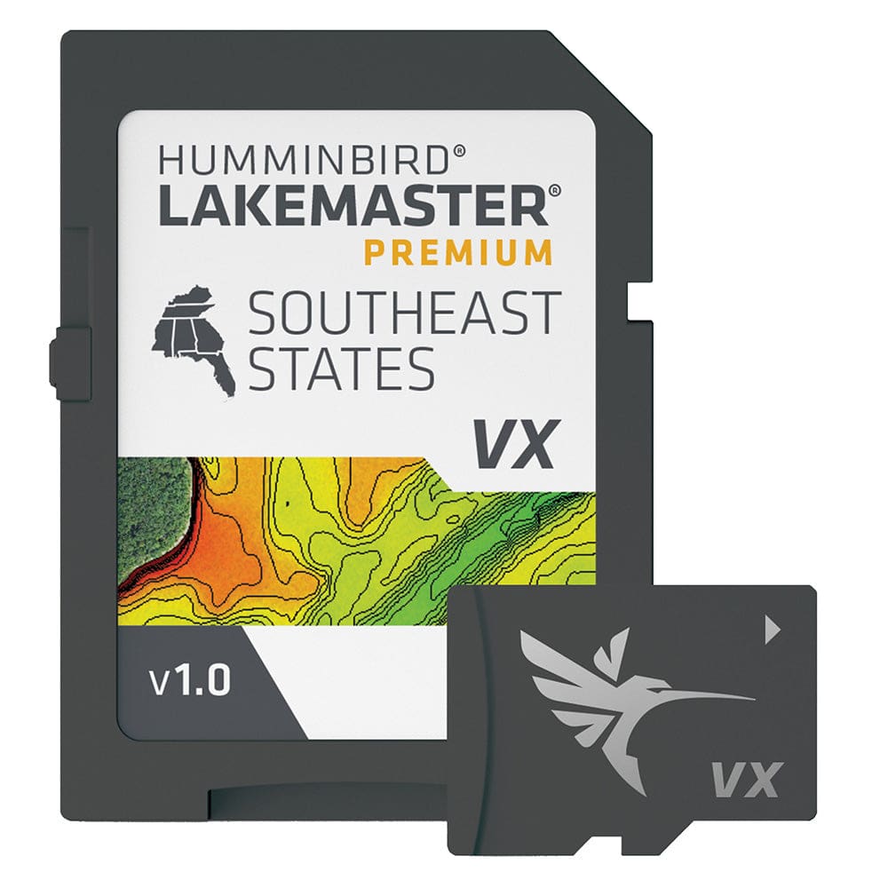 Humminbird LakeMaster® VX Premium - Southeast - Cartography | Humminbird - Humminbird