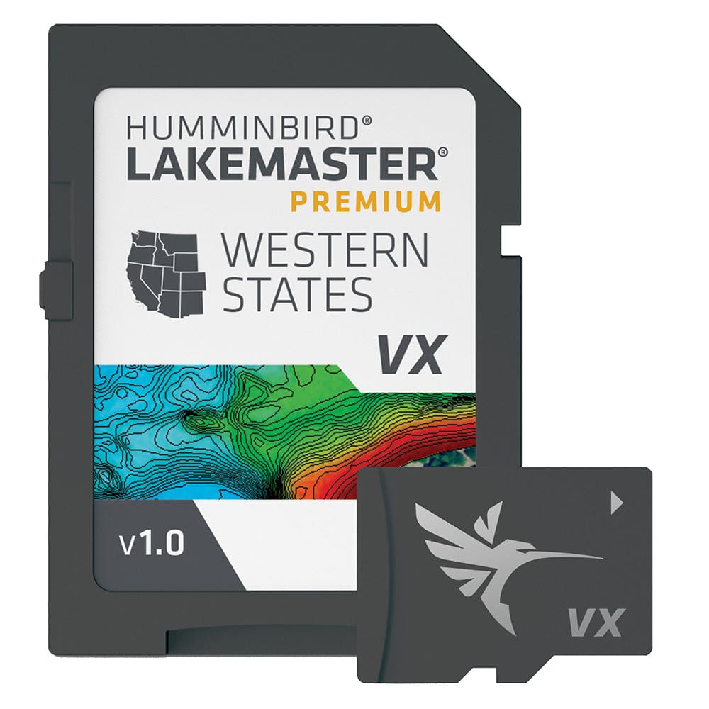 Humminbird LakeMaster® VX Premium - Western States - Cartography | Humminbird - Humminbird