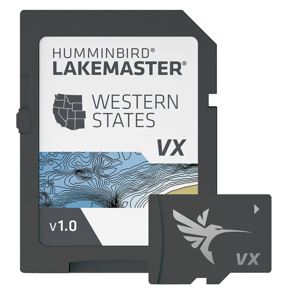 Humminbird LakeMaster® VX - Western States - Cartography | Humminbird - Humminbird