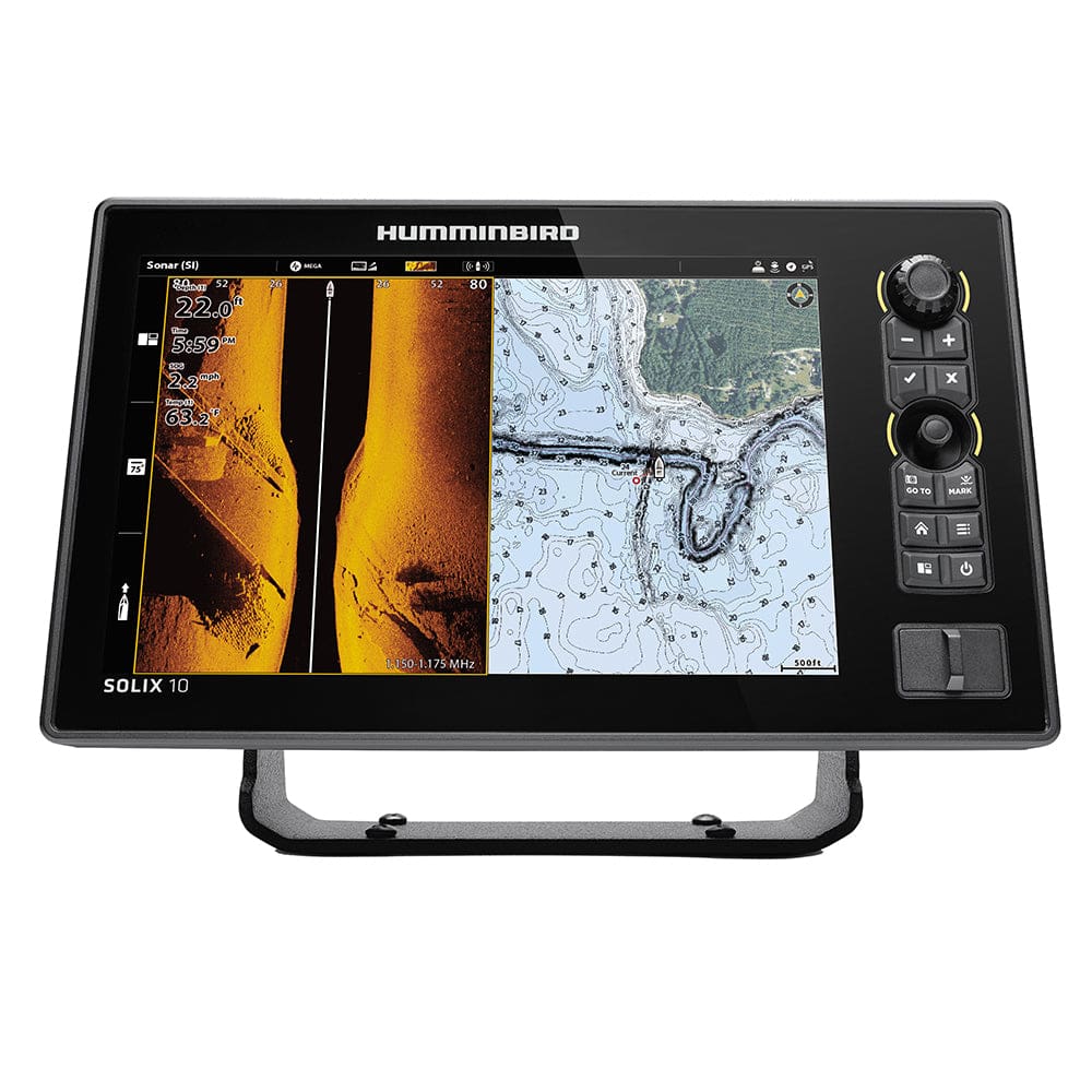 Humminbird SOLIX® 10 CHIRP MEGA SI+ G3 CHO Display Only - Marine Navigation & Instruments | GPS - Fishfinder Combos - Humminbird