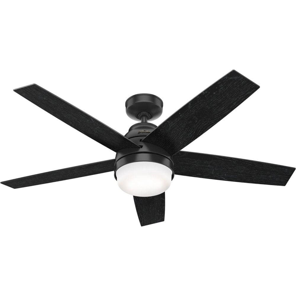 Hunter 52 Wi-Fi Exton Ceiling Fan With LED Light Kit And Remote - Ceiling Fans - Hunter