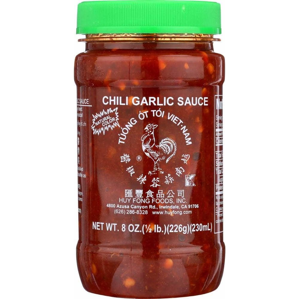 Huy Fong Huy Fong Foods Chili Garlic Sauce, 8 oz