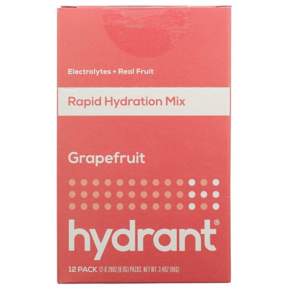 HYDRANT Hydrant Hydration Grapefruit 12Pk, 12 Ea