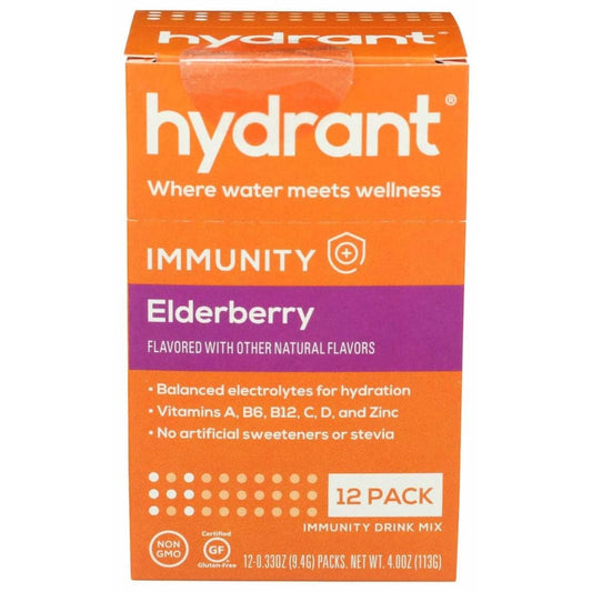 HYDRANT Hydrant Hydration Immunity, 12 Ea