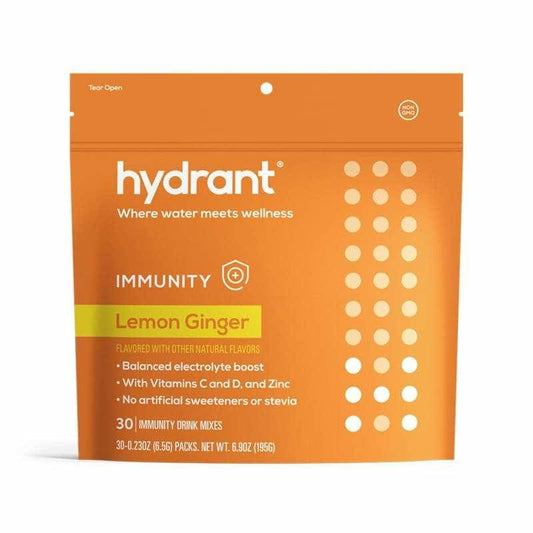 HYDRANT Hydrant Hydration Imnty Lmn Gngr, 30 Ea