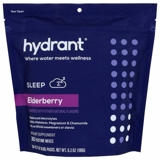 HYDRANT Hydrant Hydration Sleep Elderberry, 30 Ea